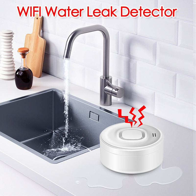 Smart WIFI Water Leak Detector - Water Alarm Sensor avis et prix