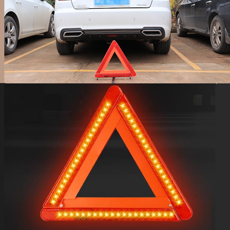Foldable LED Warning Triangle  - Emergency Exit Sign avis et prix