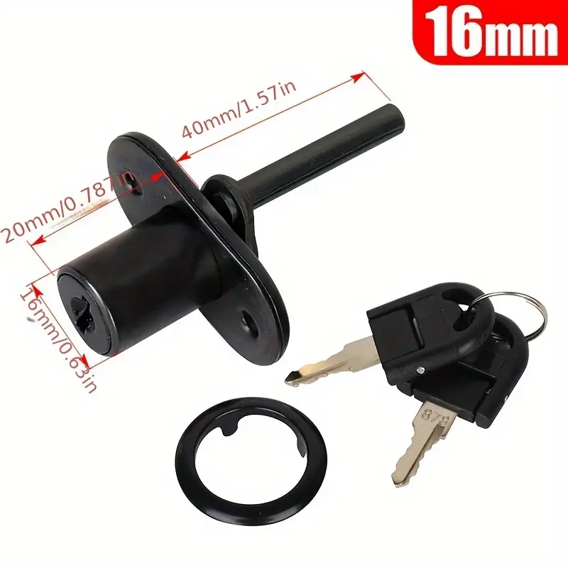 Cabinet Drawer Lock With 2 Key - Medicine Cabinet Lock avis et prix