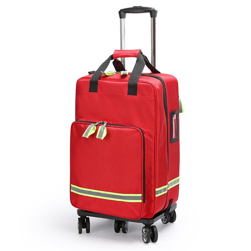 Large Capacity Empty Trolley F - First Aid Bag Kit avis et prix