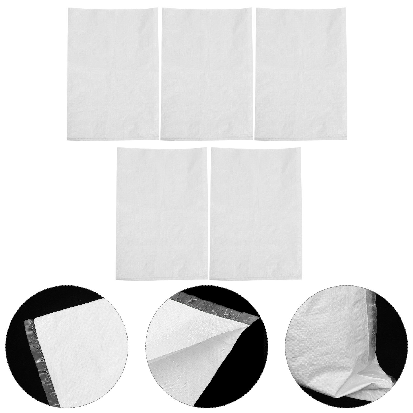 5Pcs Waterproof Woven Sandbags - Flood Barrier Bag avis et prix