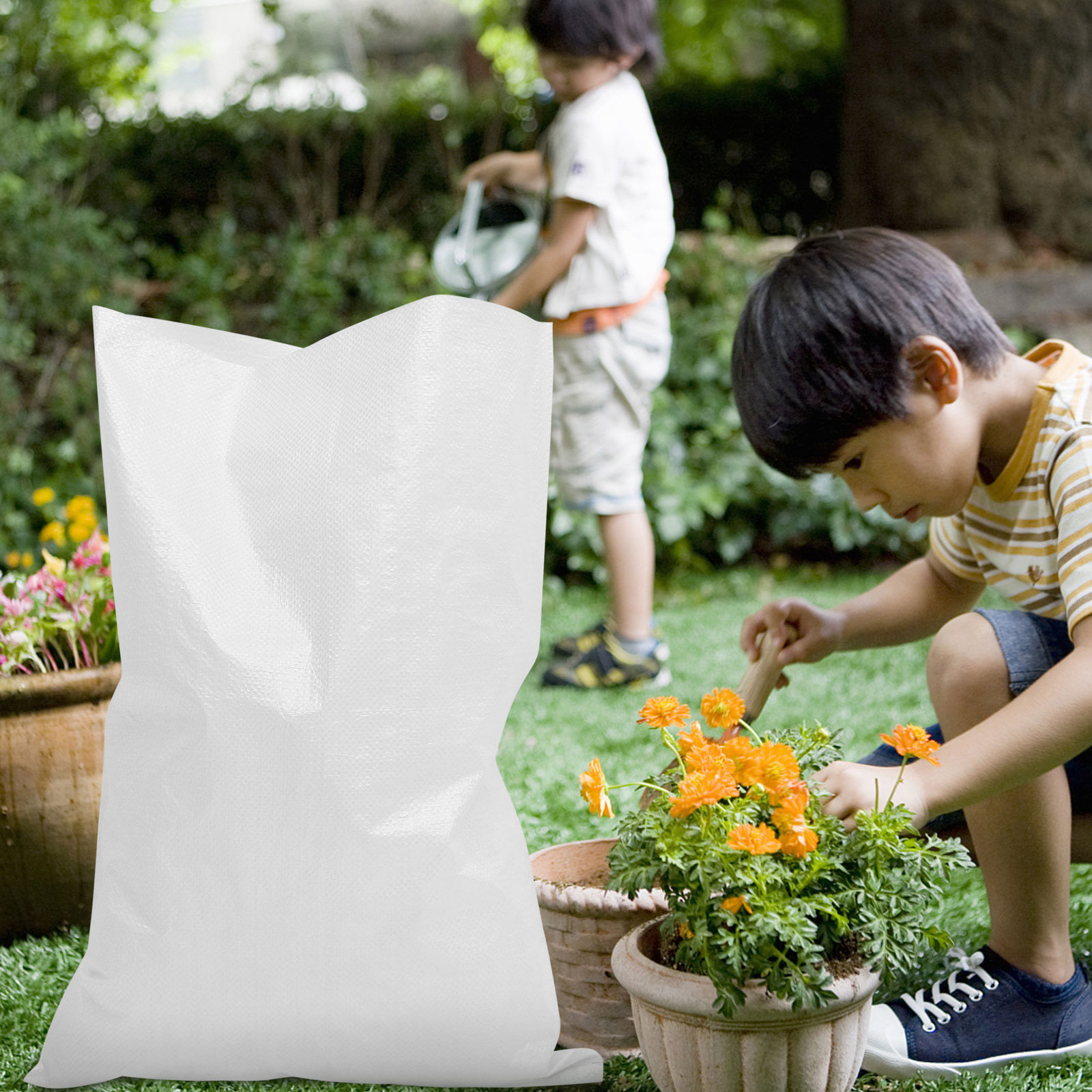 5Pcs Waterproof Woven Sandbags - Flood Barrier Bag avis et prix