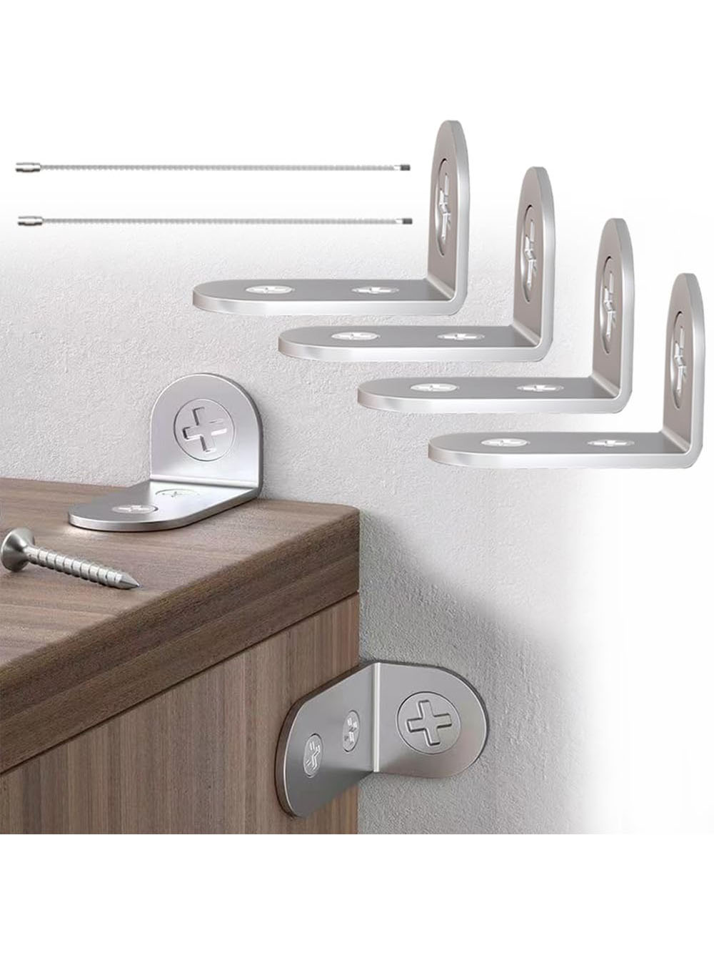 4pcs Furniture Anchors Earthqu - Earthquake Anchor Strap avis et prix