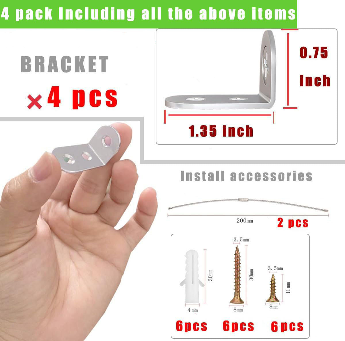 4pcs Furniture Anchors Earthqu - Earthquake Anchor Strap avis et prix