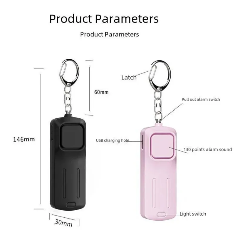 Personal alarm ring, women's p - Personal Alarm Keychain avis et prix