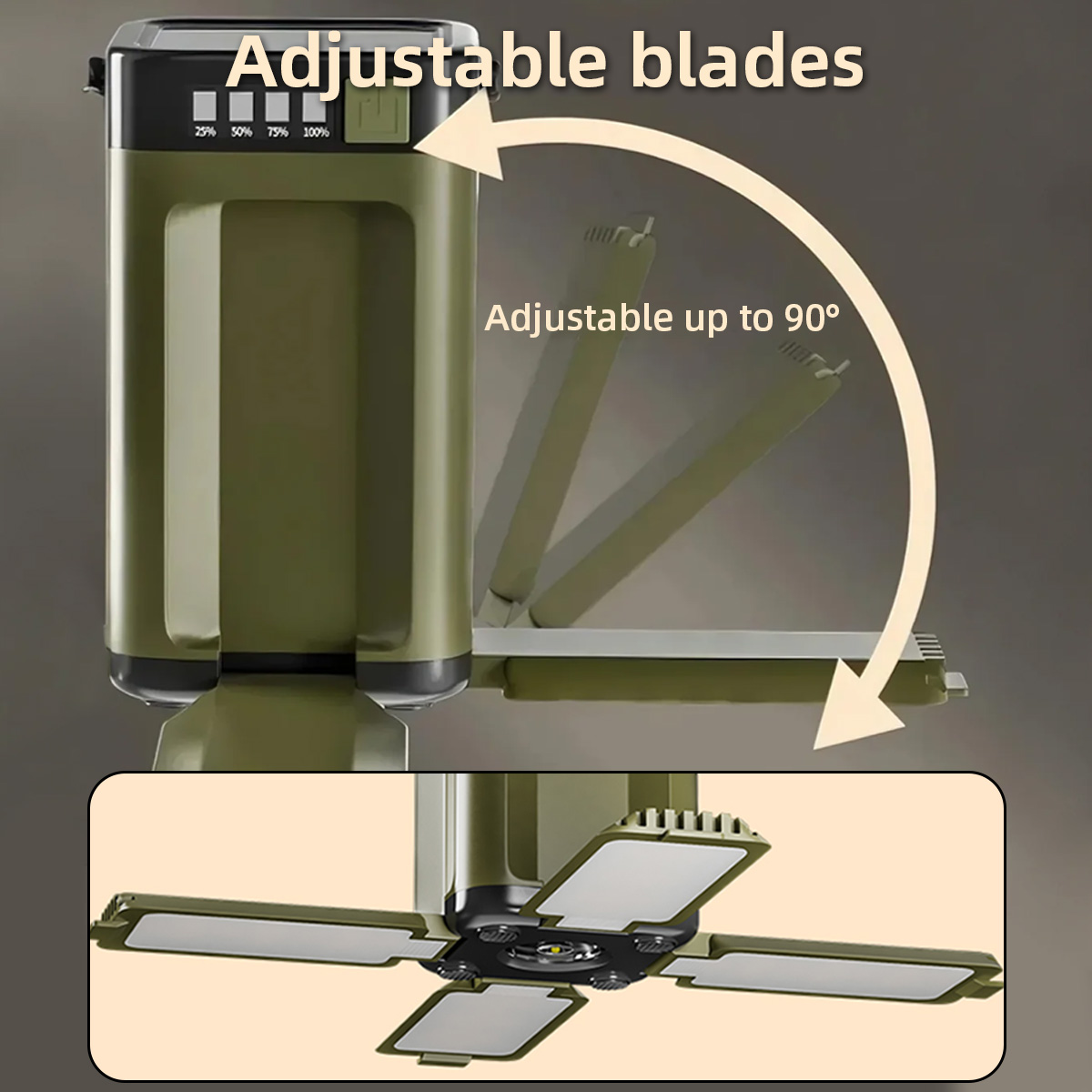 Portable Four-Leaf Clover Camp - Power Outage Light avis et prix