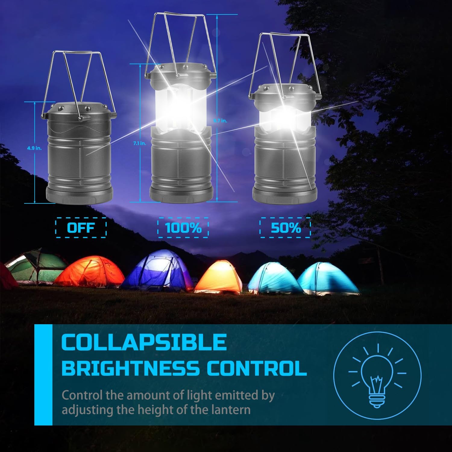 8 Pack LED Lantern Camping Lig - Power Outage Light avis et prix