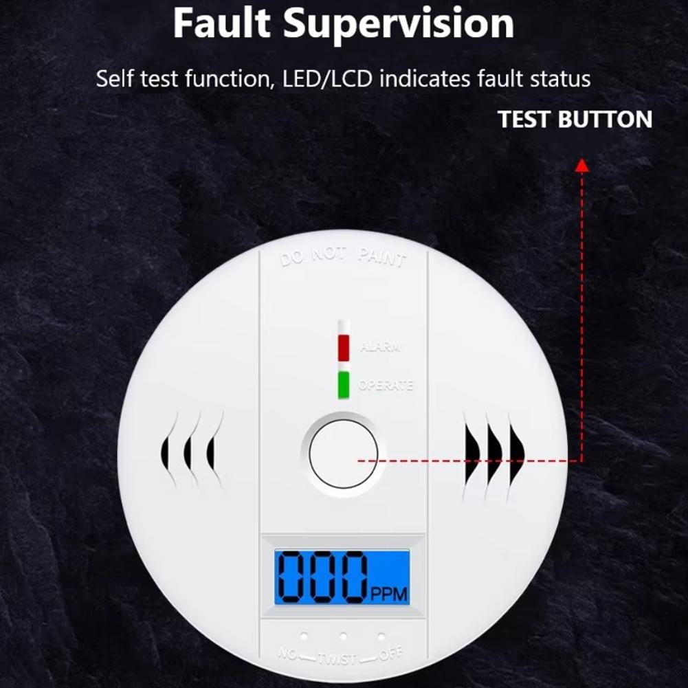 Household Carbon Monoxide Alar - Smoke Detector Interconnected avis et prix