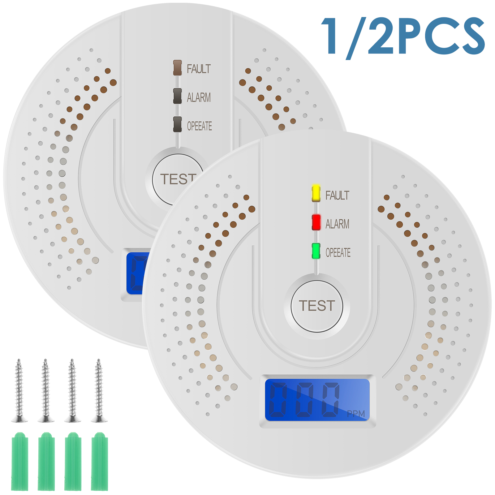 Independent CO Alarm Sensor Ca - Smoke Detector Interconnected avis et prix
