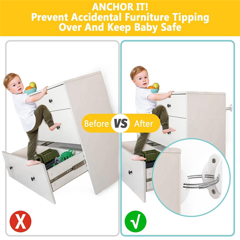 Furniture Anchors For Baby Pro - Earthquake Anchor Strap avis et prix